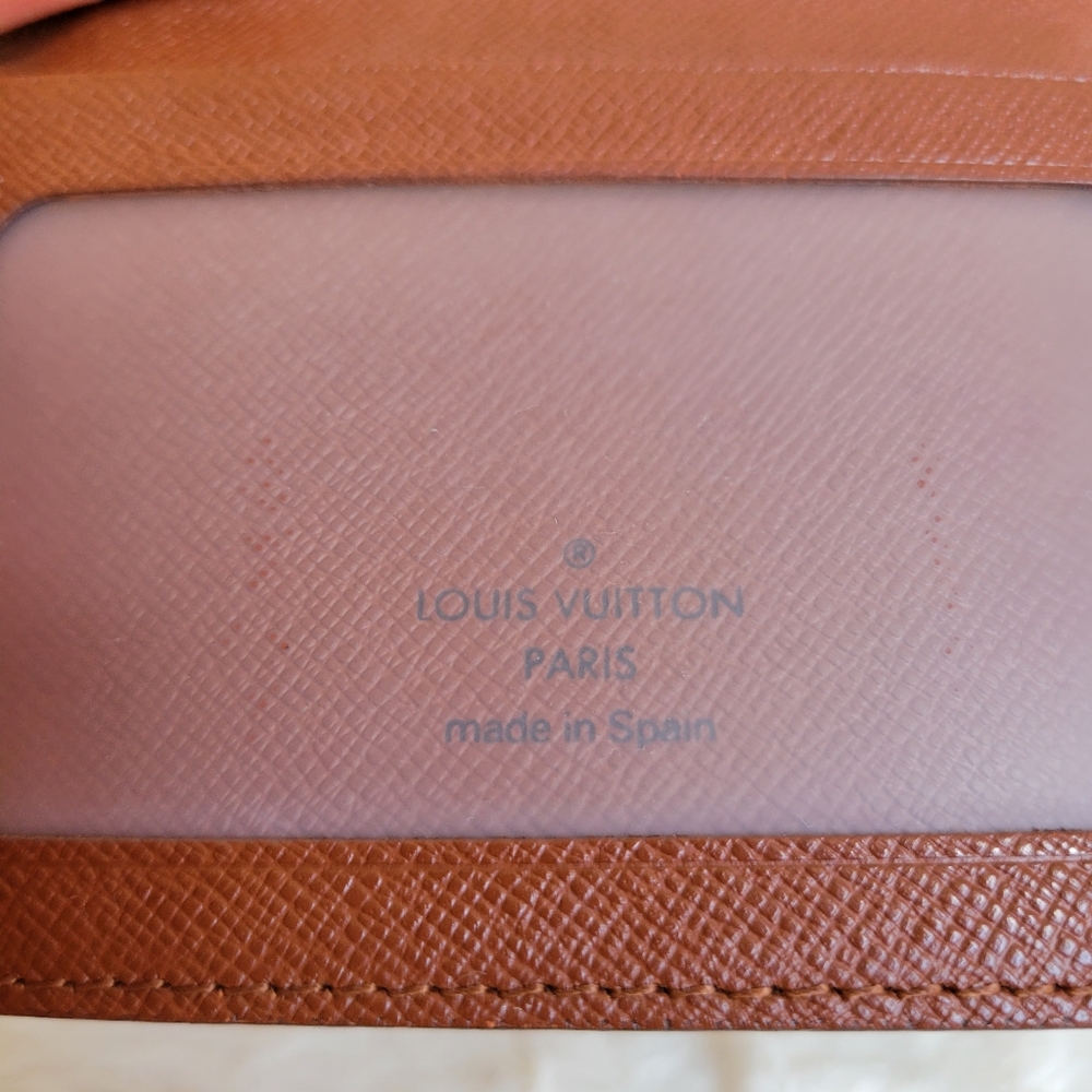 💕Authentic LOUIS VUITTON ID Card BiFOLD Wallet Monogram - Picture 7 of 7